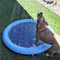 NUEVO Diseño de Alfombra Antideslizante para Niños y Perros, Piscina de Baño Resistente y Gruesa, Juguetes Acuáticos para Mascotas para Verano y Exteriores