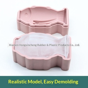 Molde de silicona para velas perfumadas con forma de pez dorado en 3D, decoración creativa DIY, modelo de resina de animales pequeños JYBM - Product Image 4