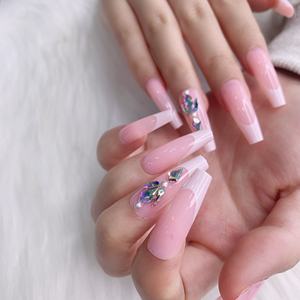 TSZS-Kit <span class=keywords><strong>de</strong></span> prensado <span class=keywords><strong>de</strong></span> <span class=keywords><strong>uñas</strong></span> hecho a mano con diamantes <span class=keywords><strong>de</strong></span> imitación y corazón, venta al por mayor, <span class=keywords><strong>2022</strong></span> - Product Image 4