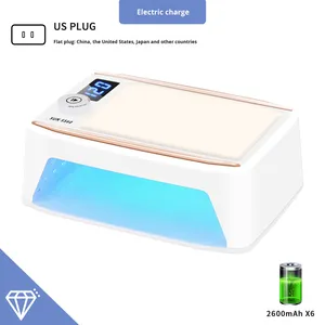 Lámpara de uñas dos manos luz UV grande esmalte de uñas de Gel profesional secado rápido esmalte de Gel curado SUN SS60 lámpara de uñas LED UV - Product Image 4