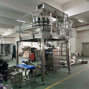 Tùy chỉnh tốc độ cao điện multihead định lượng hệ thống Độ chính xác cao Tự động gói túi nhựa Snack thực phẩm các loại HMI cảm ứng - Product Image 6