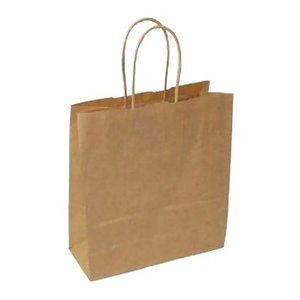 Kraft Paper <strong>Bags</strong> Craft Paper Shopping Clothing Gift <strong>Bag</strong> Food Take Away Disposable Kraft Paper <strong>Bags</strong> with Rope Handle - Product Image 2