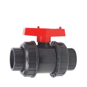 Piscina de plástico De Irrigação De Água de <span class=keywords><strong>PVC</strong></span> Válvula de Esfera verdadeira da união - Product Image 3