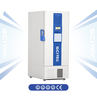 SCITEK -86 ° Congélateur à très basse température C, système double, 408/588/728/838L, contrôle numérique, acier inoxydable 304 pour laboratoire