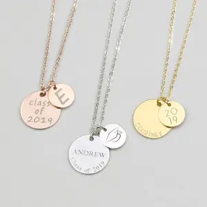 Personalized Graduation Necklace Name Necklace College Graduate Gift High School Women Graduation Grad Class Customized Jewelry