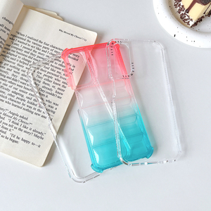 Para Reno 11F 12pro 5G 12 a prueba de golpes 360 color degradado TPU <span class=keywords><strong>PC</strong></span> dura buena funda protectora para teléfono - Product Image 2