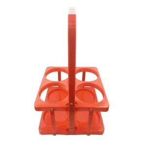 Porte-bouteilles de bière et de vin réutilisable rouge, pliable, avec poignée, pour 4/6 bouteilles, idéal pour la Russie, Krusovice, <span class=keywords><strong>Peroni</strong></span> - Product Image 6