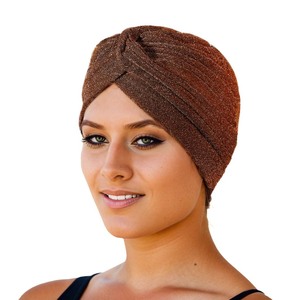 Ropa deportiva de poliéster de seda brillante dorada, sombreros árabes informales, pañuelos de cabeza de Oriente Medio indios para hombres y mujeres, apropiado para la playa - Product Image 6