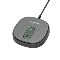 Micrófono USB para computadora de escritorio, micrófono con reducción de ruido AI, micrófono omnidireccional de condensador para PC y portátil, para llamadas en línea y grabación de clases