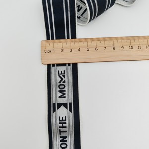Wholesale High Quality <b>Elastic</b> Colorful Different Sizes Webbing Tape Strap Spandex/Nylon for Backpack Strap <b>Belt</b> for Garment - Product Image 3