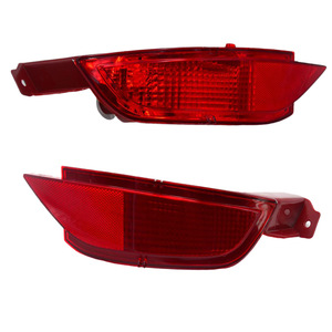 Luz Antiniebla Trasera Izquierda para Ford Fiesta Mk7 con Orificio, Lente Roja de PC de 300 mm, Número de Pieza de Repuesto 8A6115K273AB - Product Image 2
