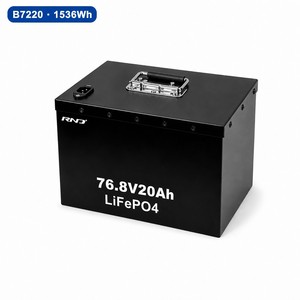 Paquete de Baterías LiFePO4 de 72V 30Ah, Opciones de 20Ah y 45Ah, BMS con Bluetooth, IP65, Batería para Motocicleta Eléctrica y Scooter, Pico de 150A, 2000 Ciclos - Product Image 2