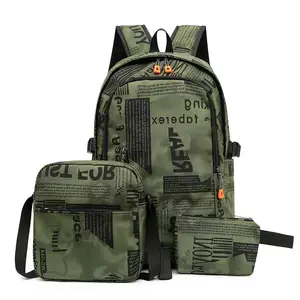 China Factory Große Kapazität Oxford Stoff Mittels chüler Bookbag Outdoor Daypack Teenage Rucksack für Werbezwecke