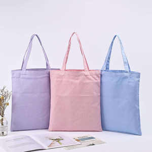 Sac fourre-tout en toile de coton 100% naturel écologique de haute qualité Gahumi avec couleurs et logos personnalisés Sac de shopping professionnel - Product Image 2