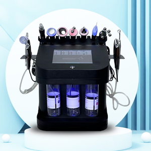 เครื่องทำทรีทเมนท์ผิวหน้า 10 in 1 ไฮโดรเดอร์มาเบรชั่น ทำความสะอาดผิวล้ำลึก กำจัดสิวเสี้ยน H2O2 ออกซิเจนเจ็ท อควาพีล สำหรับร้านเสริมสวย - Product Image 1