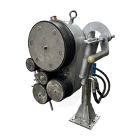 Treuil marin hydraulique pour la manutention de lignes et de filets de pêche, treuil de pont pour bateaux de pêche