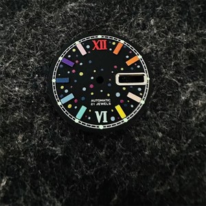 Đồng hồ thép không gỉ 40mm chất lượng cao, mặt đen, kim dạ quang xanh, chống nước, kèm phụ kiện độ chế. - Product Image 2