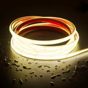 IP65 DC24V Waterproof LED COB Strip Light Silicone Lamp Body For Outdoor Landscape For Outdoor Use