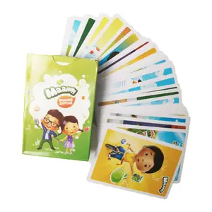 Custom Printing Promotional Play Card Deck Advertising Poker Paper Paper Board Customized Acceptable Customer's Color CF