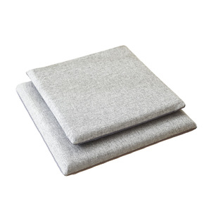 Summer Cooling Memory Foam Seat <b>Cushion</b> 4.5Cm Thick Rectangle Solid Color Breathable Office Chair Pad For <b>Long</b> Sitting - Product Image 2