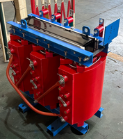 Transformateur triphasé sec HaiRui SCB11, encapsulé dans de la résine époxy, entrée 11kV/380V, 50/60Hz, MV/HV, 3 bobines, transformation ovale