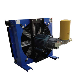 A450 Air Cooler Hydraulic Oil <b>Radiator</b> Self Priming Pump Lubrication System Vertical Independent Circulating - Product Image 1