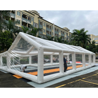 Dôme gonflable de piscine de couverture de piscine de produit nouveau de 12X8m pour la piscine extérieure