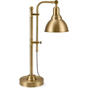 Adjustable Brass Table <b>Lamp</b> E26 <b>Led</b> Farmhouse Style Bedroom Desk <b>Lighting</b> - Product Image 3