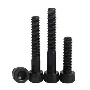 Tornillo de Cabeza Hexagonal con Acabado Óxido Negro, Acero al Carbono de Alta Resistencia, Tornillo Allen para Equipo Industrial - Product Image 4