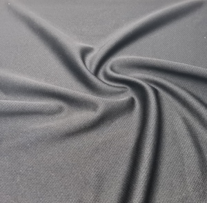 Thoáng khí T100 Polyester tổ ong lưới vải độ dày trung bình đồng bằng nhuộm dệt kim thiết kế cho túi xách và giày - Product Image 1