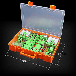 Set Completo di Attrezzature per Esperimenti di Fisica, Kit Educativo <span class=keywords><strong>Scolastico</strong></span>, Scatola per Esperimenti Elettrici e di Elettromagnetismo - Product Image 3