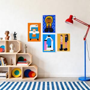 Benutzer definierte große Größe Business Poster Drucken Bunte Filmmusik Werbung Produkt werbung auf Fancy Paper - Product Image 4