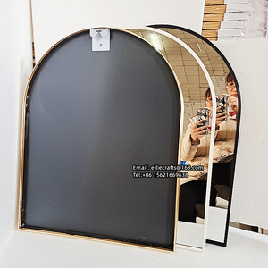 Miroir mural décoratif contemporain en aluminium, incassable, léger, anti-explosion, de forme personnalisée et respectueux de l'environnement - Product Image 3