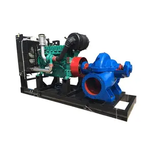 HNYB 16 Inch Diesel Water Pumps For Irrigation Centrifugal Irrigation Double Suction Pump