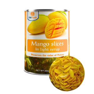 Meilleure vente meilleure qualité à bas prix Vietnam OEM tranches de mangue en conserve dans un sirop léger avec emballage divers - Product Image 1