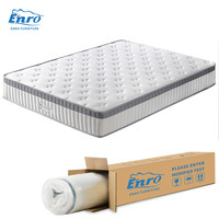 Matelas Hybride Grand Format Écologique Haut de Gamme à Ressorts Ensachés en Latex Naturel Moderne pour Maison et Hôtel