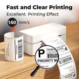 <span class=keywords><strong>Imprimante</strong></span> d'étiquettes thermiques Luck Jingle D400 sans fil, portable, sans encre, impression rapide, support d'usine personnalisé, multilingue, OEM - Product Image 3