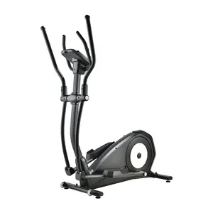 Lijiujia factory wholesale price 8 levels manual tension elliptical exercise machine with LCD monitor