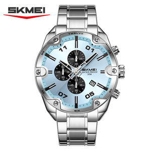 นาฬิกาควอตซ์ SKMEI 9387 สำหรับผู้ชาย กันน้ำ 30 เมตร พร้อมฟังก์ชันวันที่ โครโนกราฟ ทนทานต่อแรงกระแทก - Product Image 2