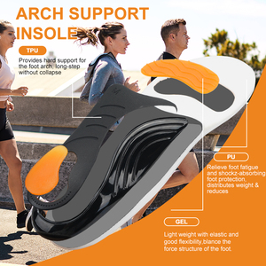 Soletta Ortopedica con Supporto <span class=keywords><strong>per</strong></span> Arco Alto <span class=keywords><strong>per</strong></span> Piedi Piatti, Inserto Medico Funzionale <span class=keywords><strong>per</strong></span> Dolore al Tallone - Product Image 6