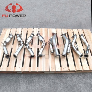 Vq35hr vq37hr vq37r נירוסטה צינור זרימה גבוה מוטה עבור Nissans 350z 370z - Product Image 1