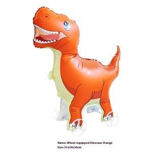 Globos de Animales Caminantes con Ruedas, Lindos Globos de Aluminio con Diseño de Husky y Gatito, para Fiestas de Cumpleaños y Diversión al Aire Libre - Product Image 2