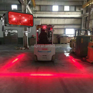 Hot Sale Blue Lighting <b>LED</b> <b>Red</b> Zone <b>Lights</b> Customizable Safety <b>Light</b> - Product Image 4