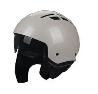 NOUVELLE arrivée Casque de moto DOT intégral en ABS de style vintage avec lentille ANTI-SCRATCH