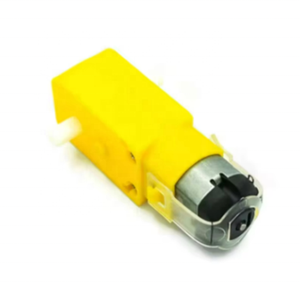Motorreductor de Plástico TT para Coche Inteligente, Motor de Engranajes de 3-12V, Motor de Caja de Cambios para Robot, Coche Inteligente de Doble Eje Amarillo 1:48 - Product Image 5