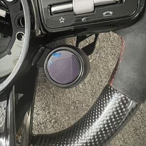 Volante Deportivo de Fibra de Carbono de Alta Calidad con Botón OLED para Alcatara, para Benzs W204 W205 W211 W212 W213 Años 2005-2021 - Product Image 3