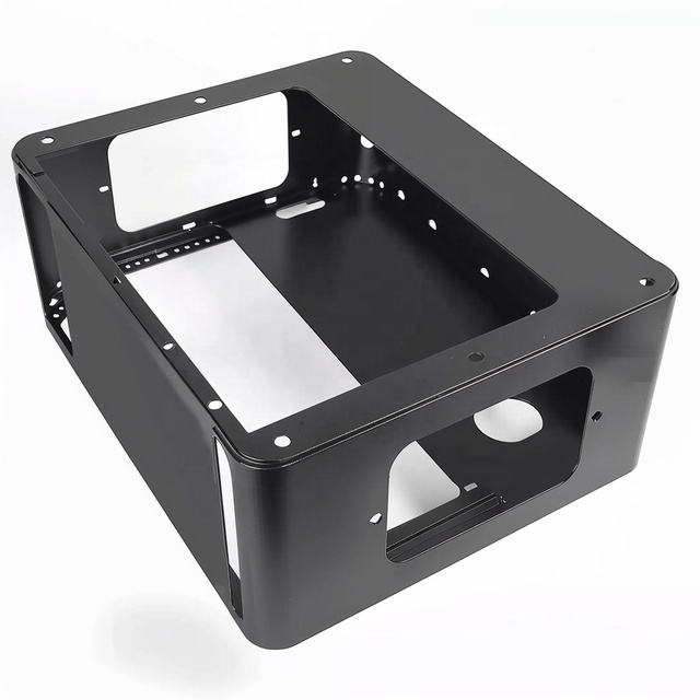 Amplifier Chassis Custom Aluminum Stainless Steel Sheet Metal Fabrication Housing Industrial Application ISO9001:2015 Certified