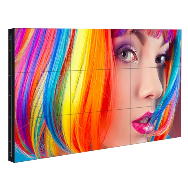 Внутреннее пользовательское решение 2x2 3x3 LCD TV video wall smart split lcd рекламный экран