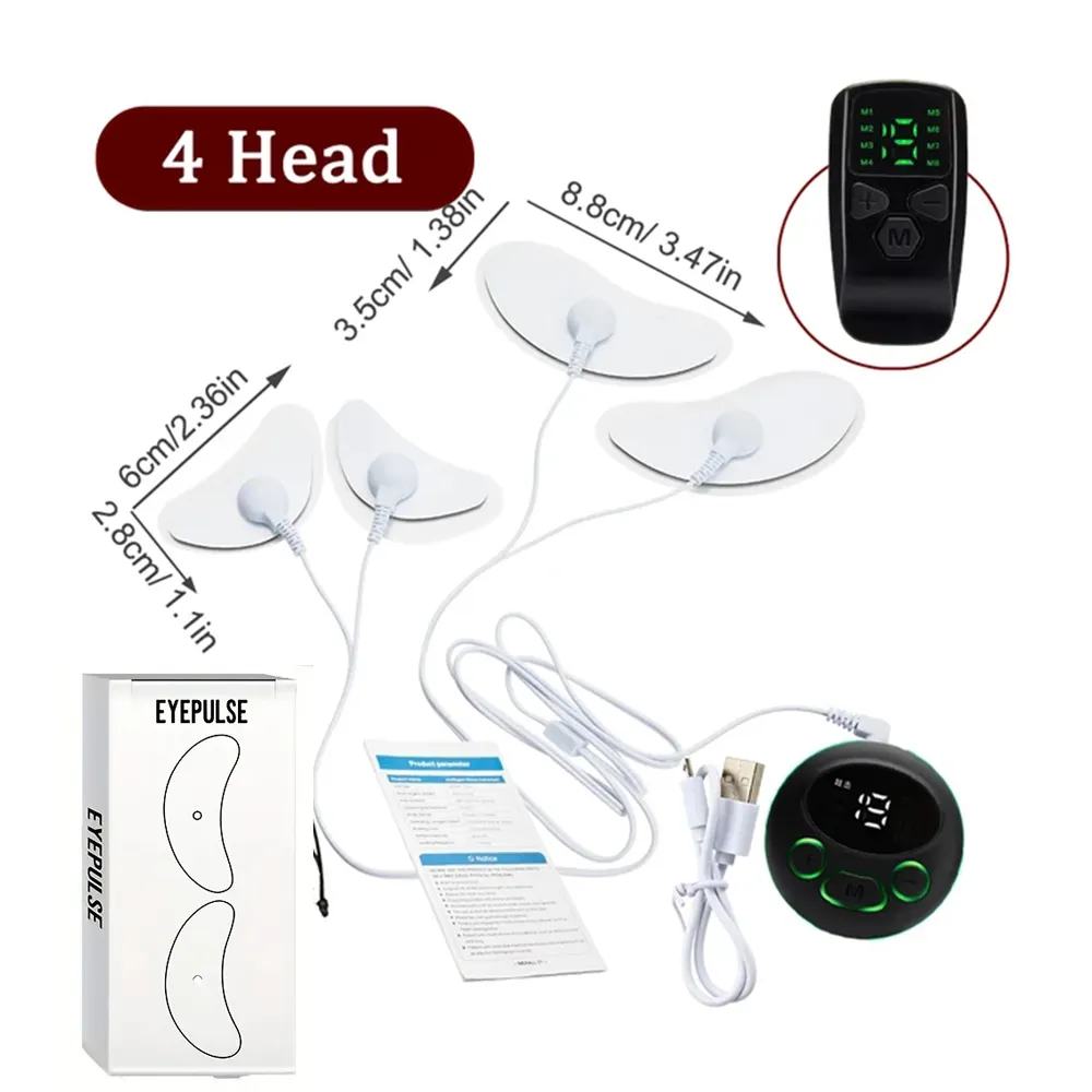 Ems Facial Massager Microcurrent Spierstimulator Gezichts Lifting Oog Schoonheidsapparaat Nek Gezicht Lift Huid Aanscherping Anti-Rimpel