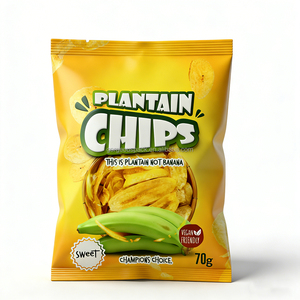 ถุงบรรจุภัณฑ์มันฝรั่งทอดแบบซองพลาสติกเคลือบอลูมิเนียมฟอยล์พิมพ์โลโก้ตามสั่ง ราคาโรงงาน - Product Image 4